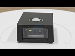 Escaneador de código de barras industrial fixo incorporado em 2D com modo de digitalização manual e USB-COM