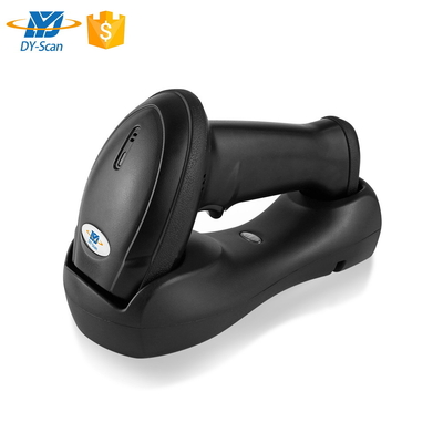 Leitor de código QR 2D portátil de leitura automática Terminal POS Leitor de código de barras sem fio 2.4G