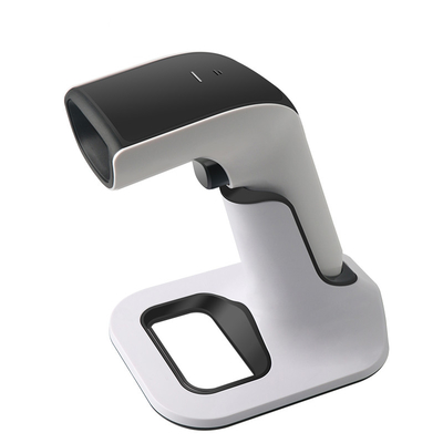 2D QR Barcode Reader Bluetooth Wireless 2.4G Barcode Scanner Com Bateria de 2200mAh