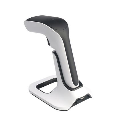 2D QR Barcode Reader Bluetooth Wireless 2.4G Barcode Scanner Com Bateria de 2200mAh