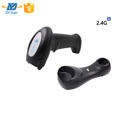 DS5200G Pedestal 2.4G Leitor de códigos de barras portátil 1D 3 Mil Resolução Universal Scanner