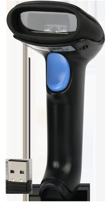 DS5100B Bluetooth 1D Barcode Scanner Com Android/iOS, 2M de armazenamento, 1600mAh Bateria