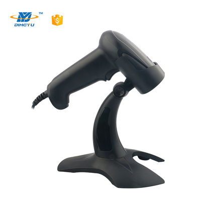 Scanner de código de barras portátil 2D CMOS 640*480 de alta velocidade, 300 leituras/seg, 32 bits, com Bluetooth para PDV de supermercado
