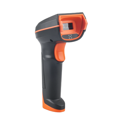 Novo scanner de códigos de barras portátil QR com suporte para supermercado