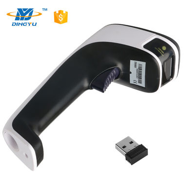 Bluetooth 2D Scanner de código de barras portátil 25CM/S Velocidade de decodificação Com 2.4G cabo USB
