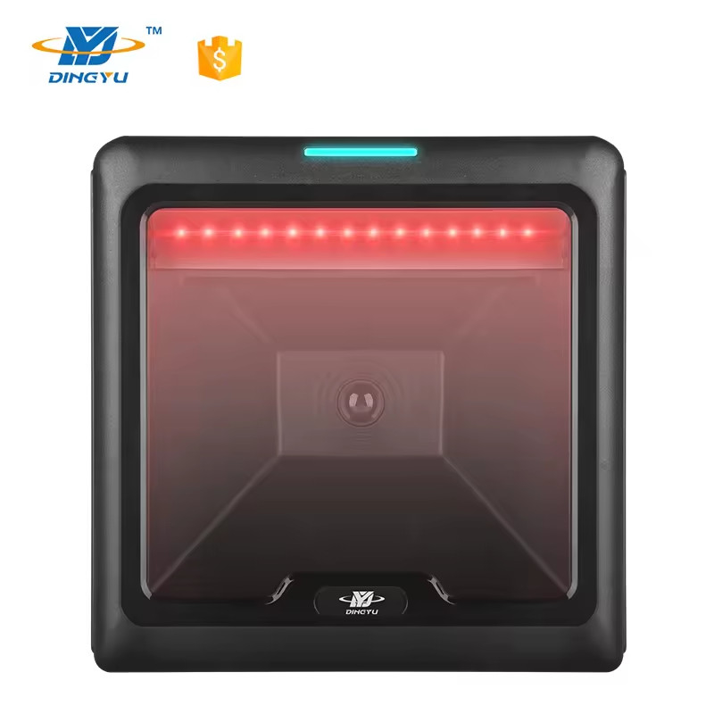 1 milhão de pixels Scanner de código de barras de escritório de alta velocidade Leitor de código de barras 2D livre de mãos DP8550