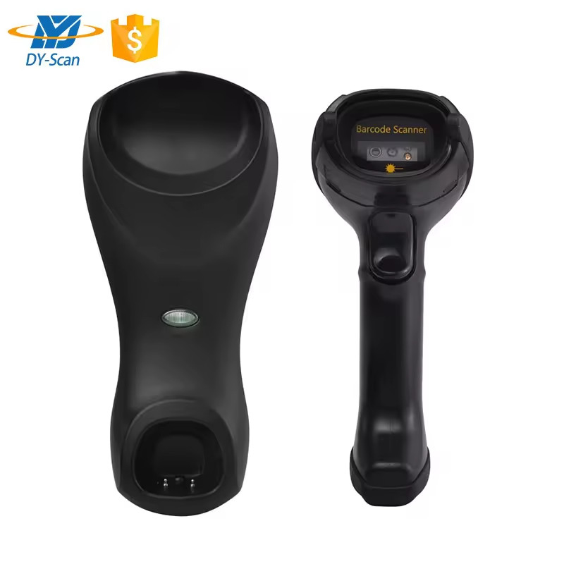 Pistola de varredura 2D CMOS Scanner de código de barras portátil Android Scanner de código de barras para Inventário POS Terminal