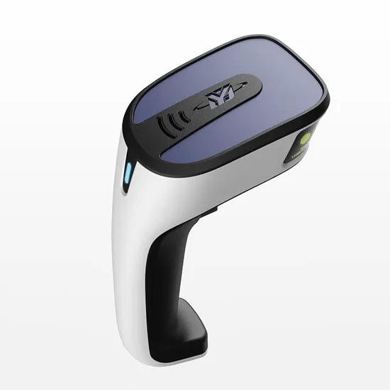 Leitor de código de barras 2D sem fio de 2,4 GHz com leitura de código de barras 1D/2D QR e bateria de 2200mAh para longas horas de trabalho