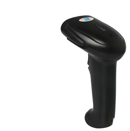 Scanner de código de barras portátil 2D CMOS 640*480 de alta velocidade, 300 leituras/seg, 32 bits, com Bluetooth para PDV de supermercado
